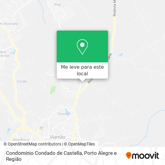 Condomínio Condado de Castella mapa