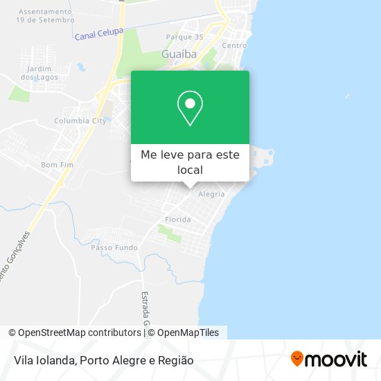 Vila Iolanda mapa