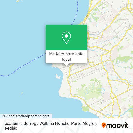 academia de Yoga Walkiria Flöricke mapa