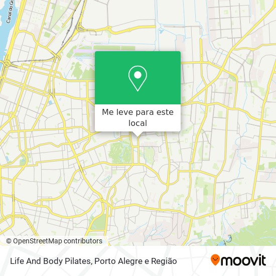 Life And Body Pilates mapa