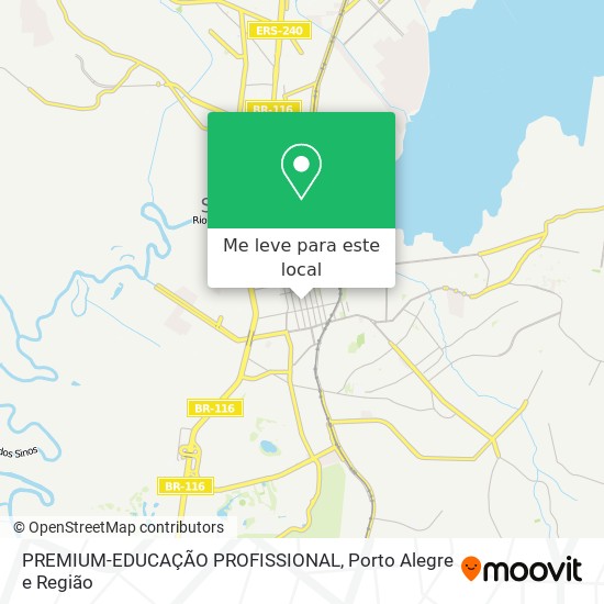 PREMIUM-EDUCAÇÃO PROFISSIONAL mapa