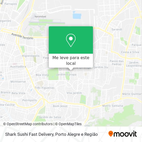 Shark Sushi Fast Delivery mapa