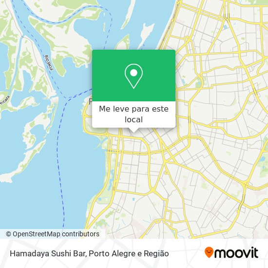 Hamadaya Sushi Bar mapa