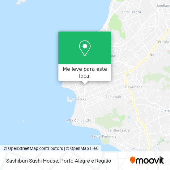 Sashiburi Sushi House mapa
