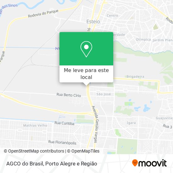 AGCO do Brasil mapa