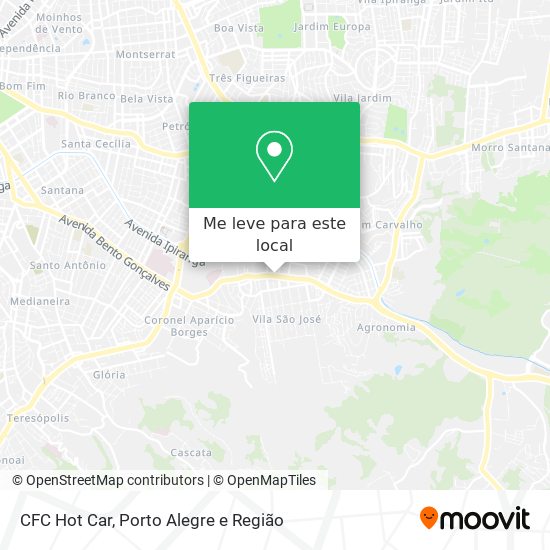 CFC Hot Car mapa