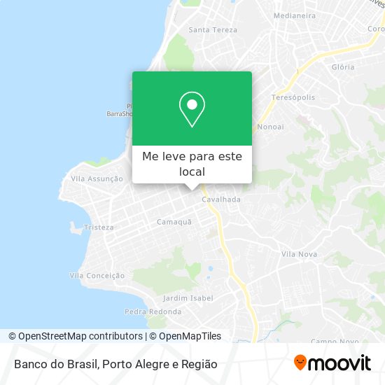 Banco do Brasil mapa