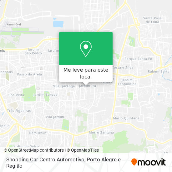 Shopping Car Centro Automotivo mapa