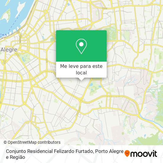 Conjunto Residencial Felizardo Furtado mapa