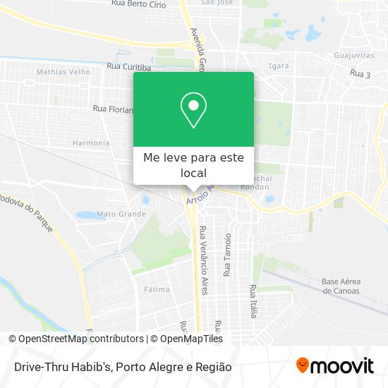 Drive-Thru Habib's mapa