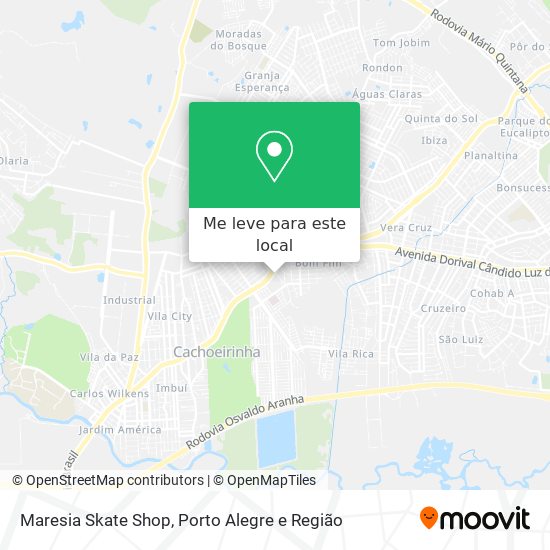 Maresia Skate Shop mapa