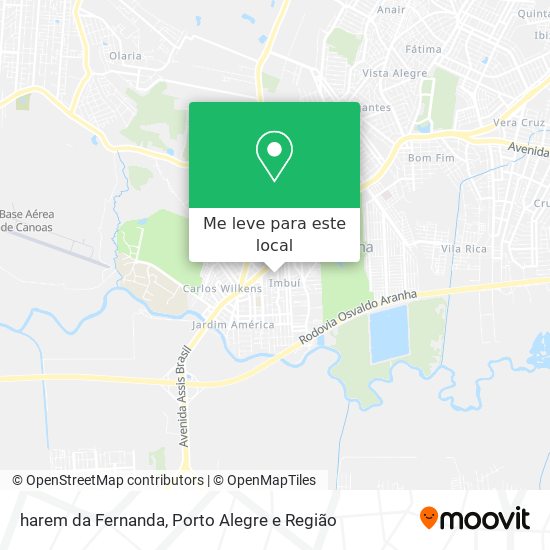 harem da Fernanda mapa