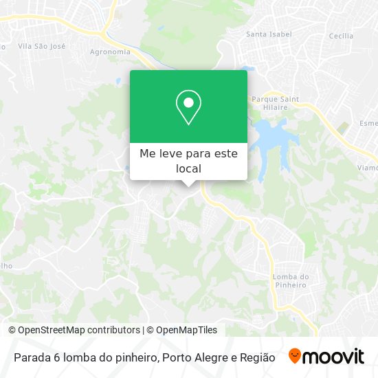 Parada 6 lomba do pinheiro mapa