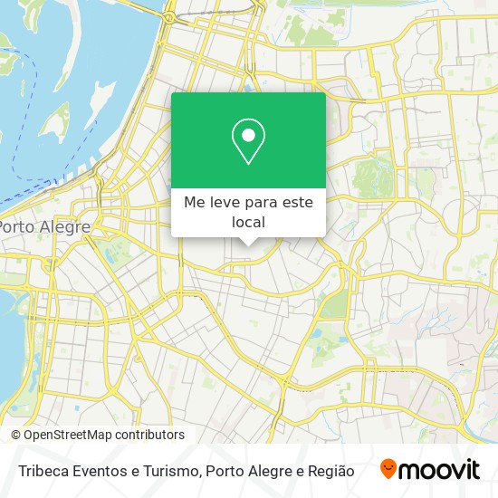 Tribeca Eventos e Turismo mapa