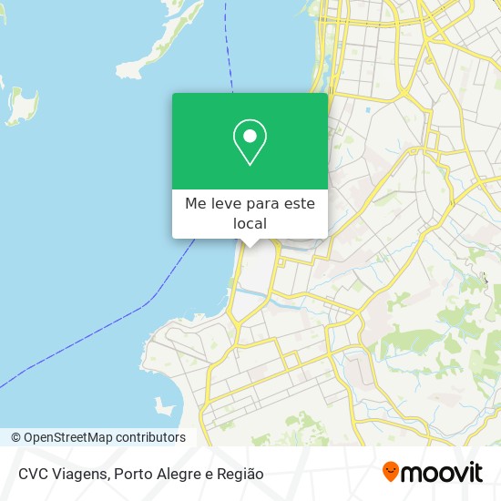 CVC Viagens mapa