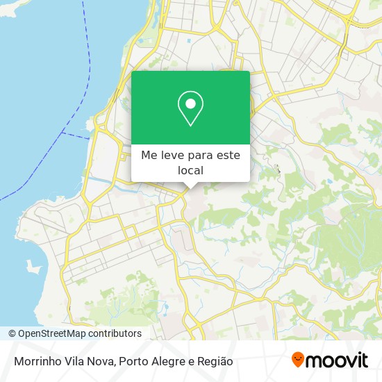Morrinho Vila Nova mapa