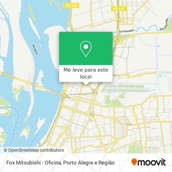 Fox Mitsubishi - Oficina mapa