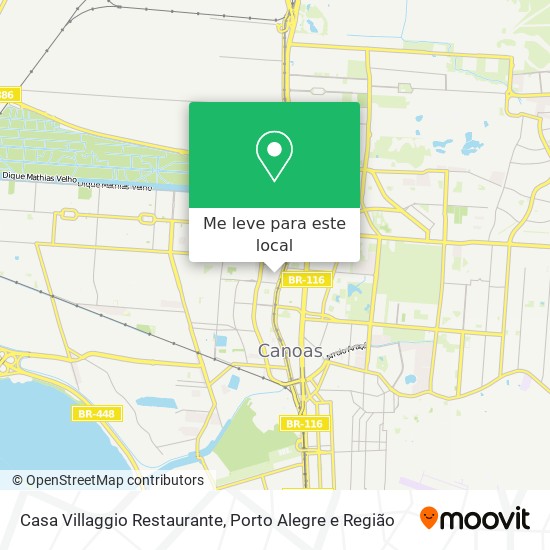 Casa Villaggio Restaurante mapa