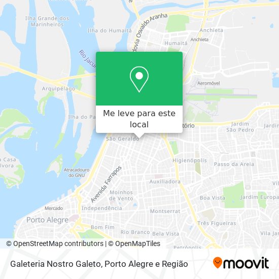 Galeteria Nostro Galeto mapa