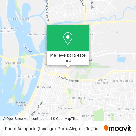 Posto Aeroporto (Ipiranga) mapa