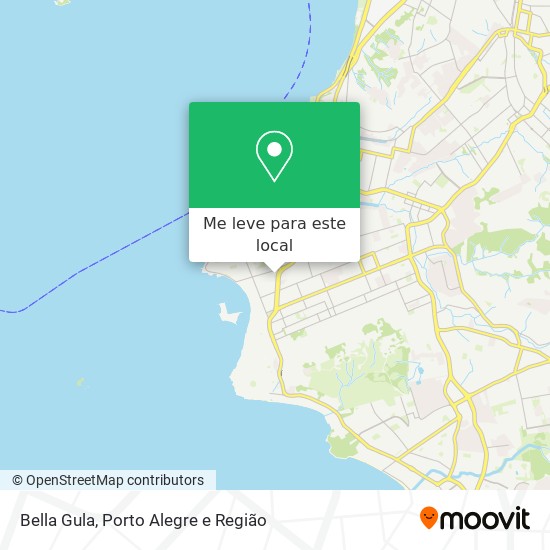 Bella Gula mapa