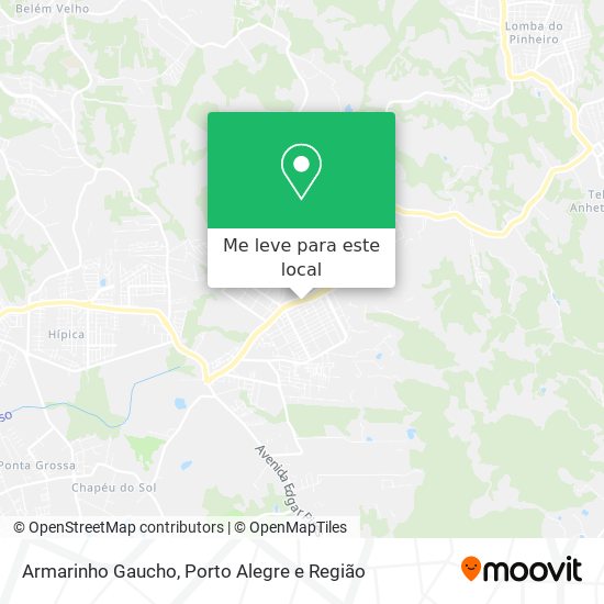 Armarinho Gaucho mapa