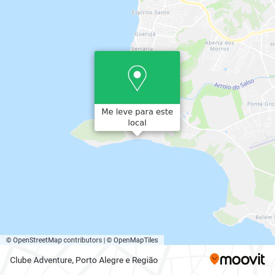 Clube Adventure mapa
