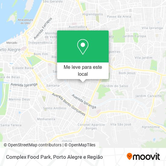 Complex Food Park mapa