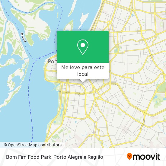 Bom Fim Food Park mapa