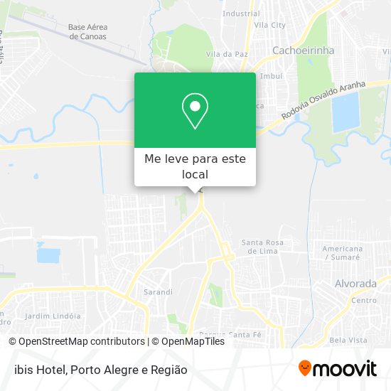 ibis Hotel mapa