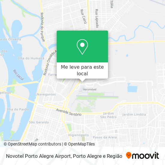 Novotel Porto Alegre Airport mapa