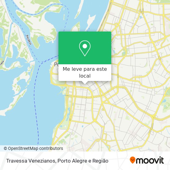 Travessa Venezianos mapa