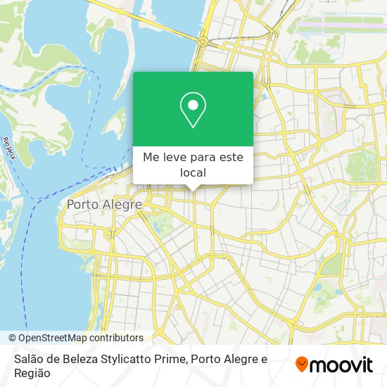 Salão de Beleza Stylicatto Prime mapa