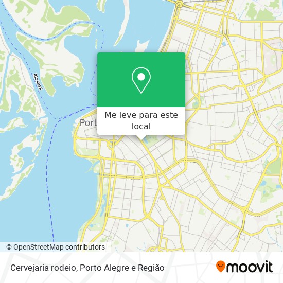 Cervejaria rodeio mapa