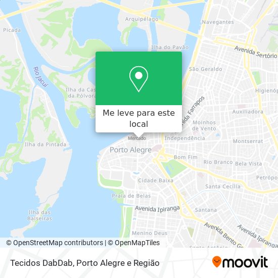 Tecidos DabDab mapa