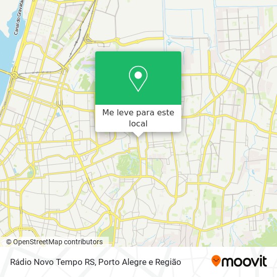 Rádio Novo Tempo RS mapa
