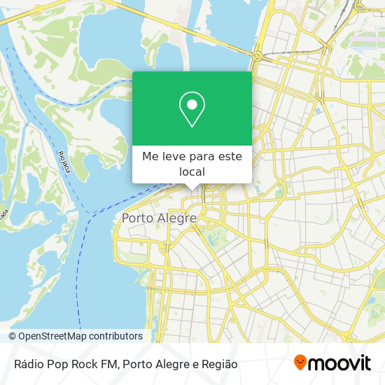 Rádio Pop Rock FM mapa