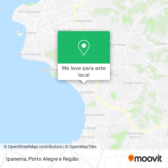 Ipanema mapa