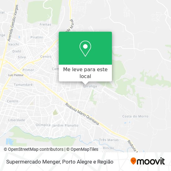 Supermercado Menger mapa