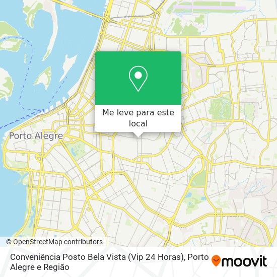 Conveniência Posto Bela Vista (Vip 24 Horas) mapa