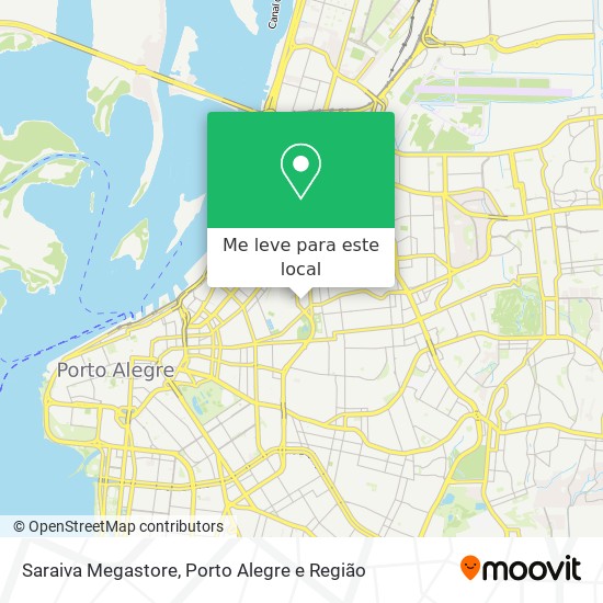 Saraiva Megastore mapa