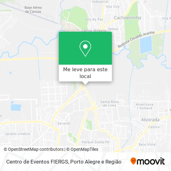How to get to Bernardino Silveira De Amorim - Fiergs in Porto Alegre by Bus  or Metro?