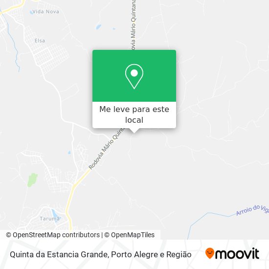 Quinta da Estancia Grande mapa