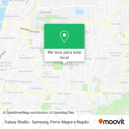 Galaxy Studio - Samsung mapa