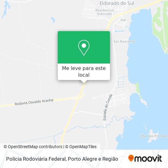 Polícia Rodoviária Federal mapa