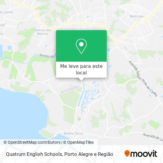 Quatrum English Schools mapa