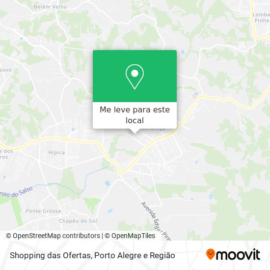 Shopping das Ofertas mapa