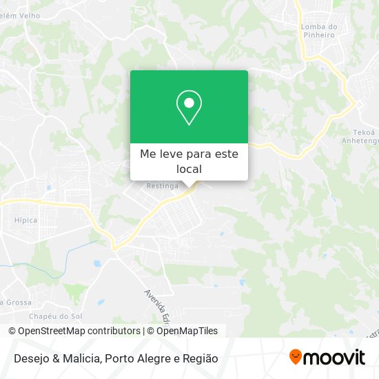 Desejo & Malicia mapa