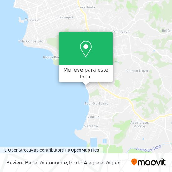 Baviera Bar e Restaurante mapa
