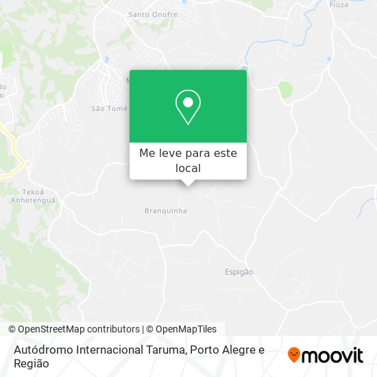 Autódromo Internacional Taruma mapa